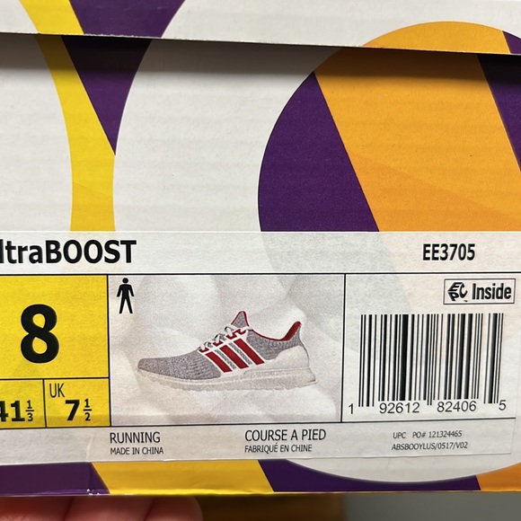 Adidas UltraBOOST running shoe size 8 men’s - Picture 13 of 13